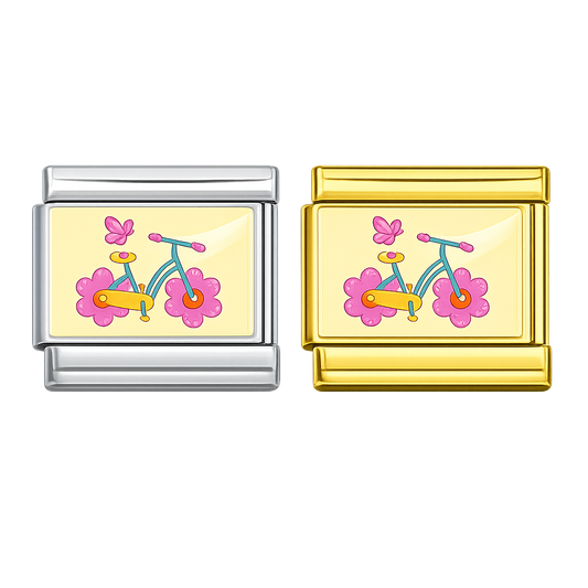 Charm bicicleta girly