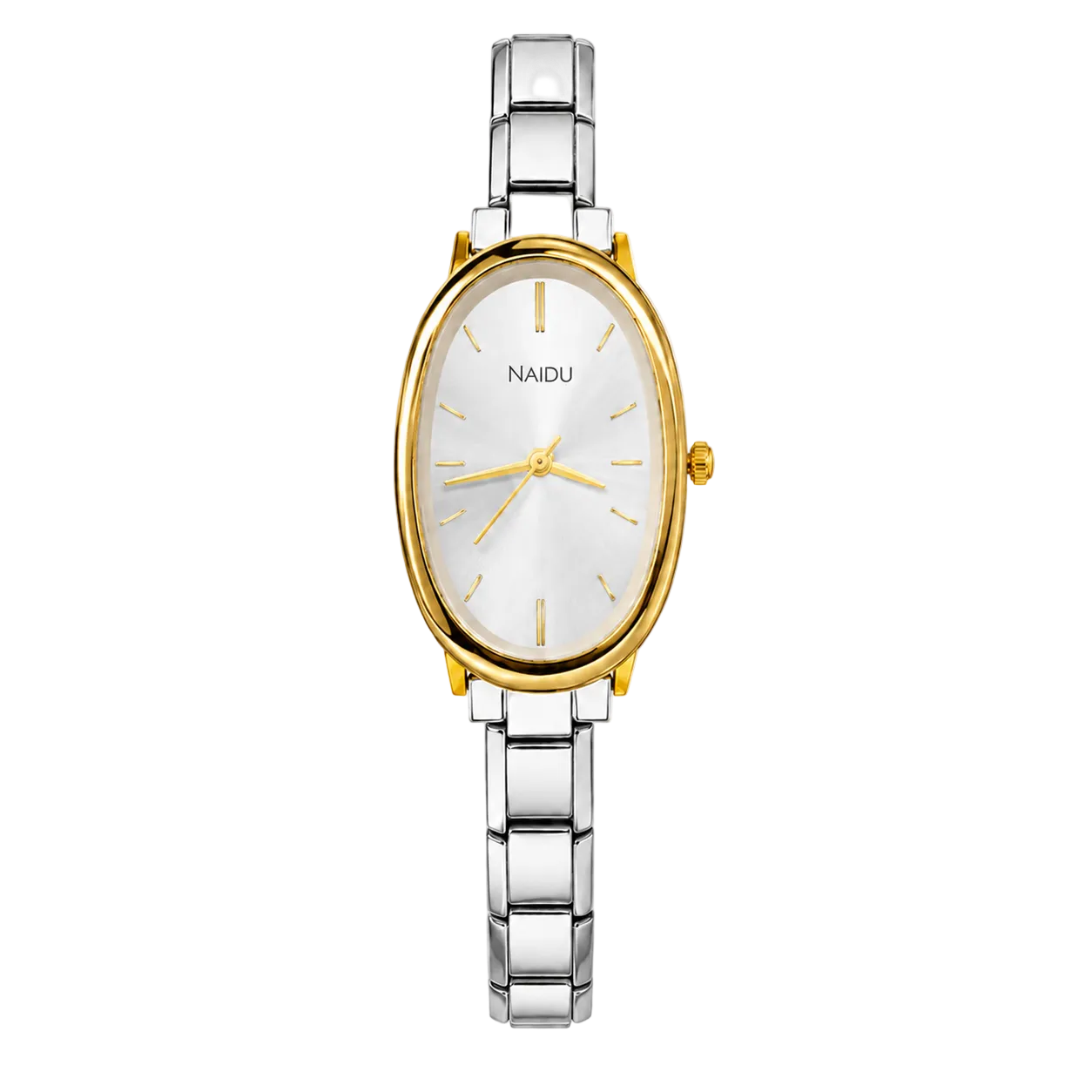 Reloj oval combinado