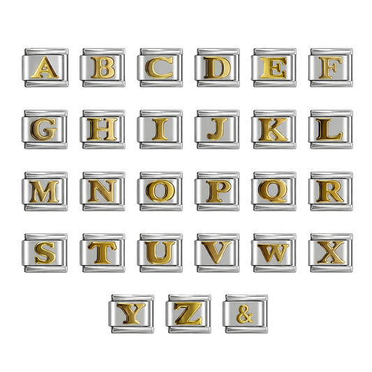 Charms letras combinadas