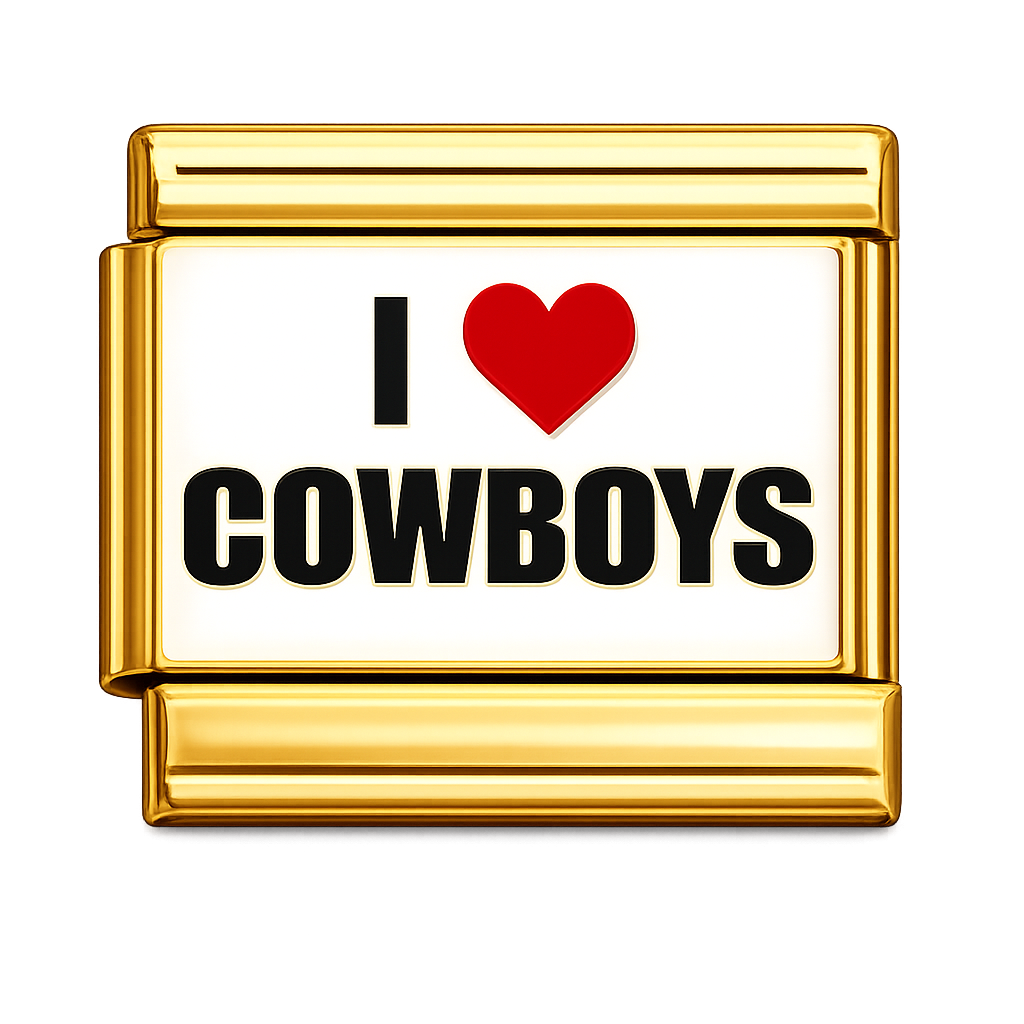 Charm I love cowboys