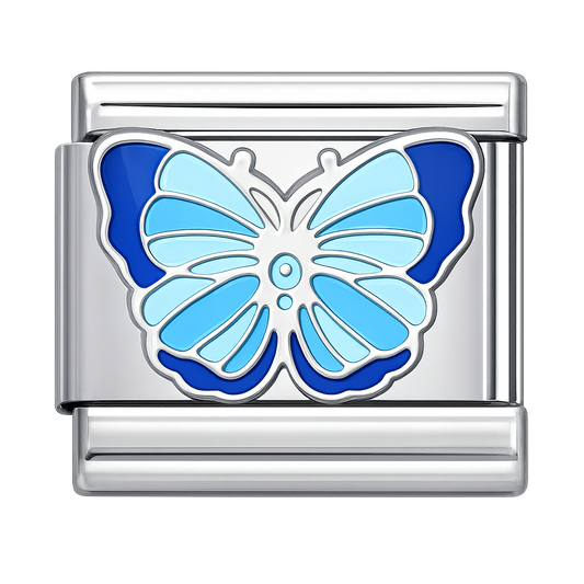 Charm mariposa celeste