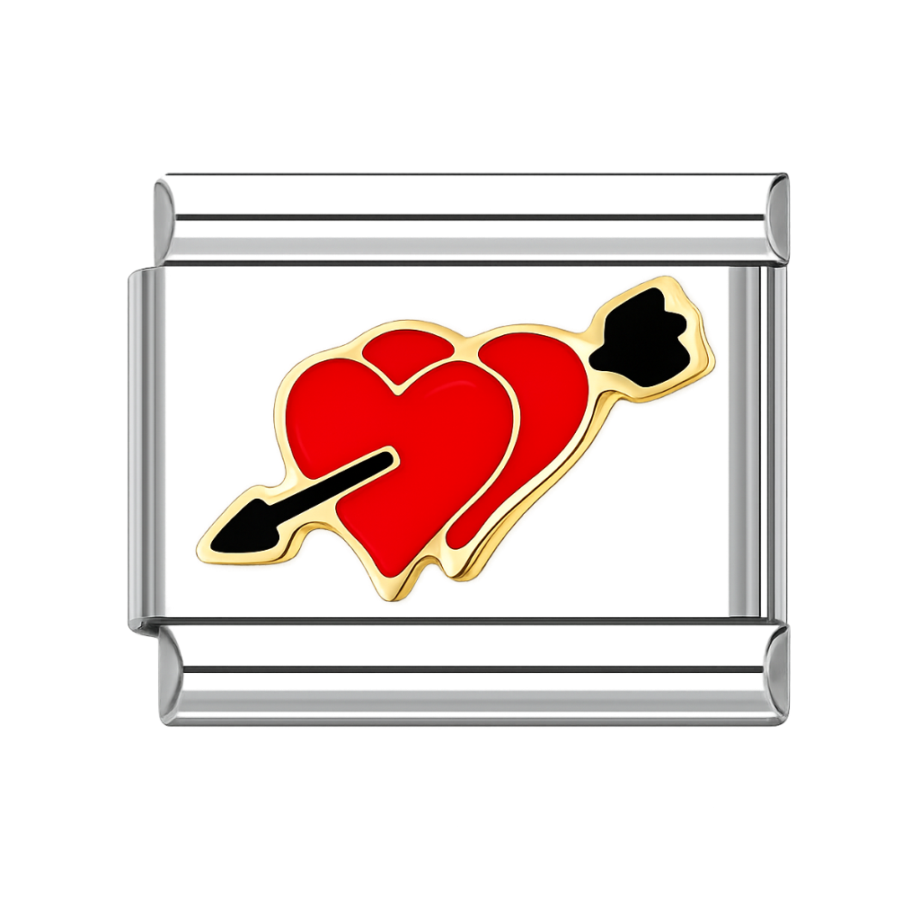 Charm Corazón Flechado