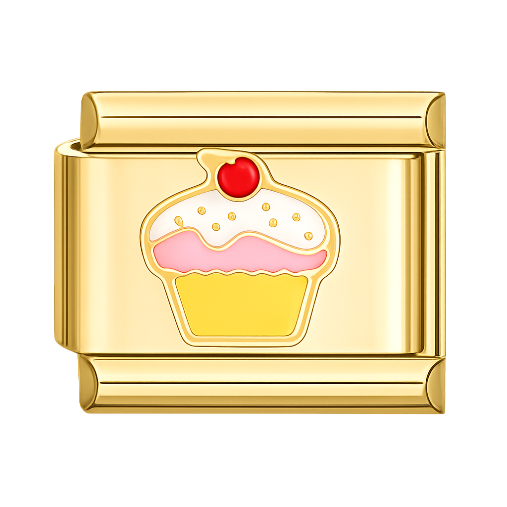 Charm cupcake