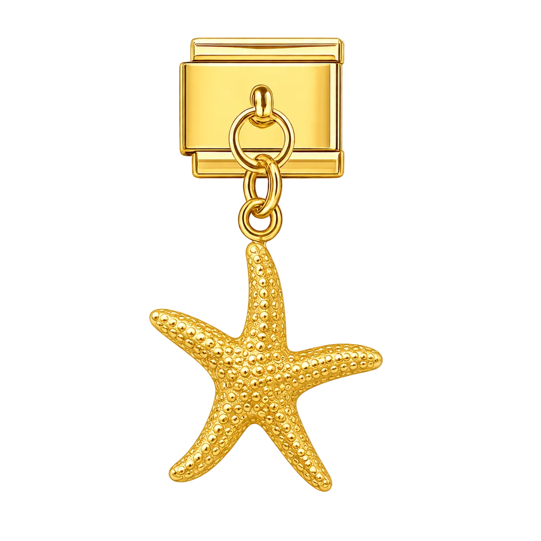 Charm colgante estrella de mar