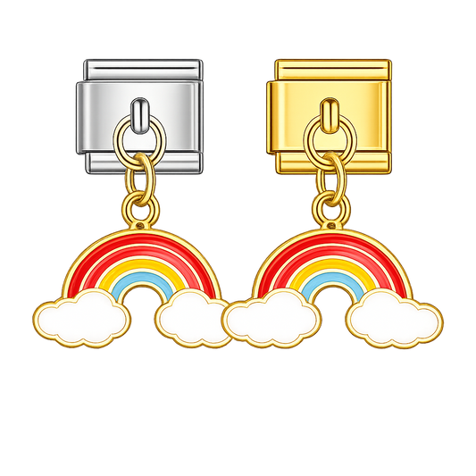 Charm colgante arcoiris