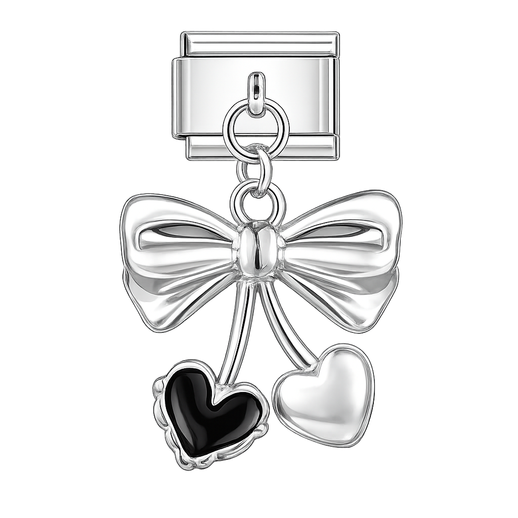 Charm colgante lazo cereza