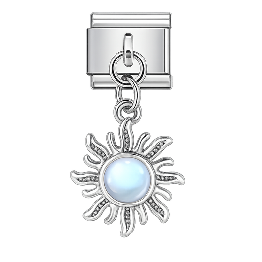 Charm colgante sol celeste