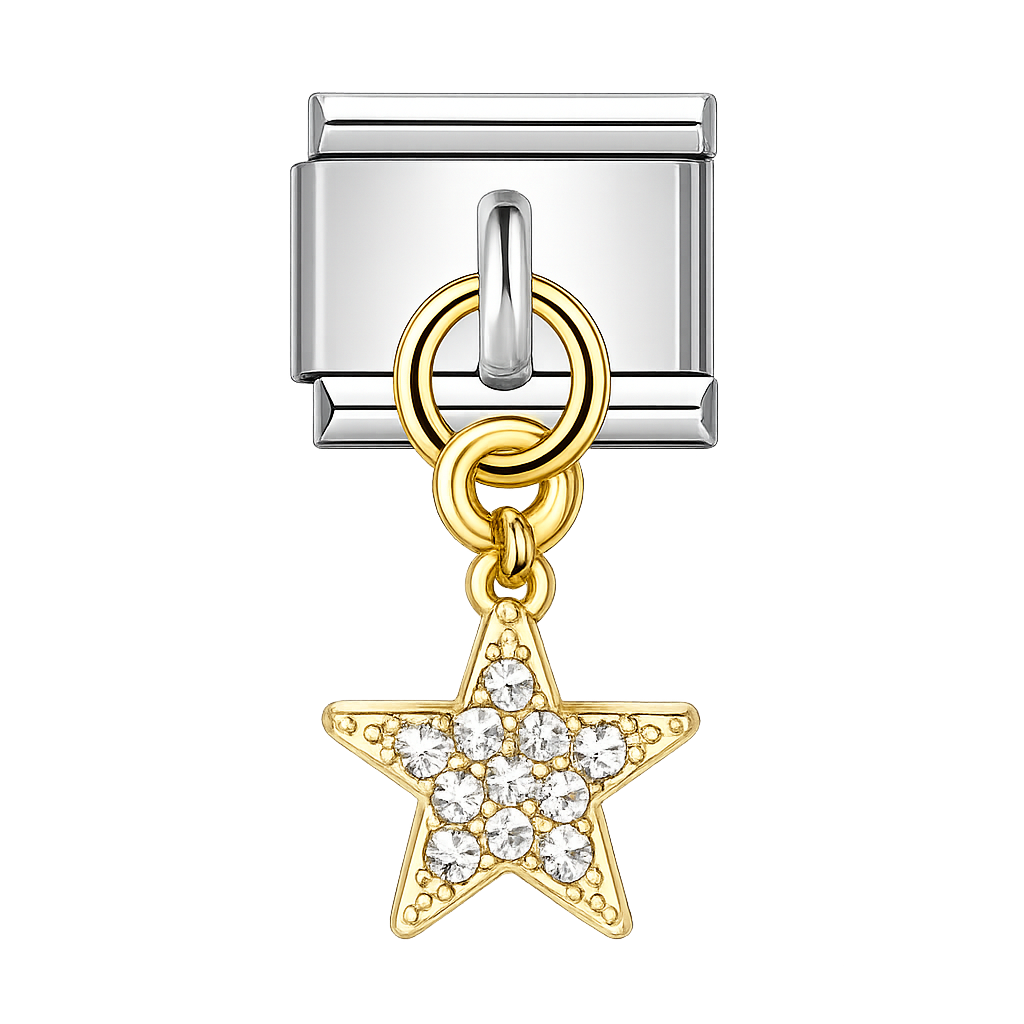 Charm colgante estrella