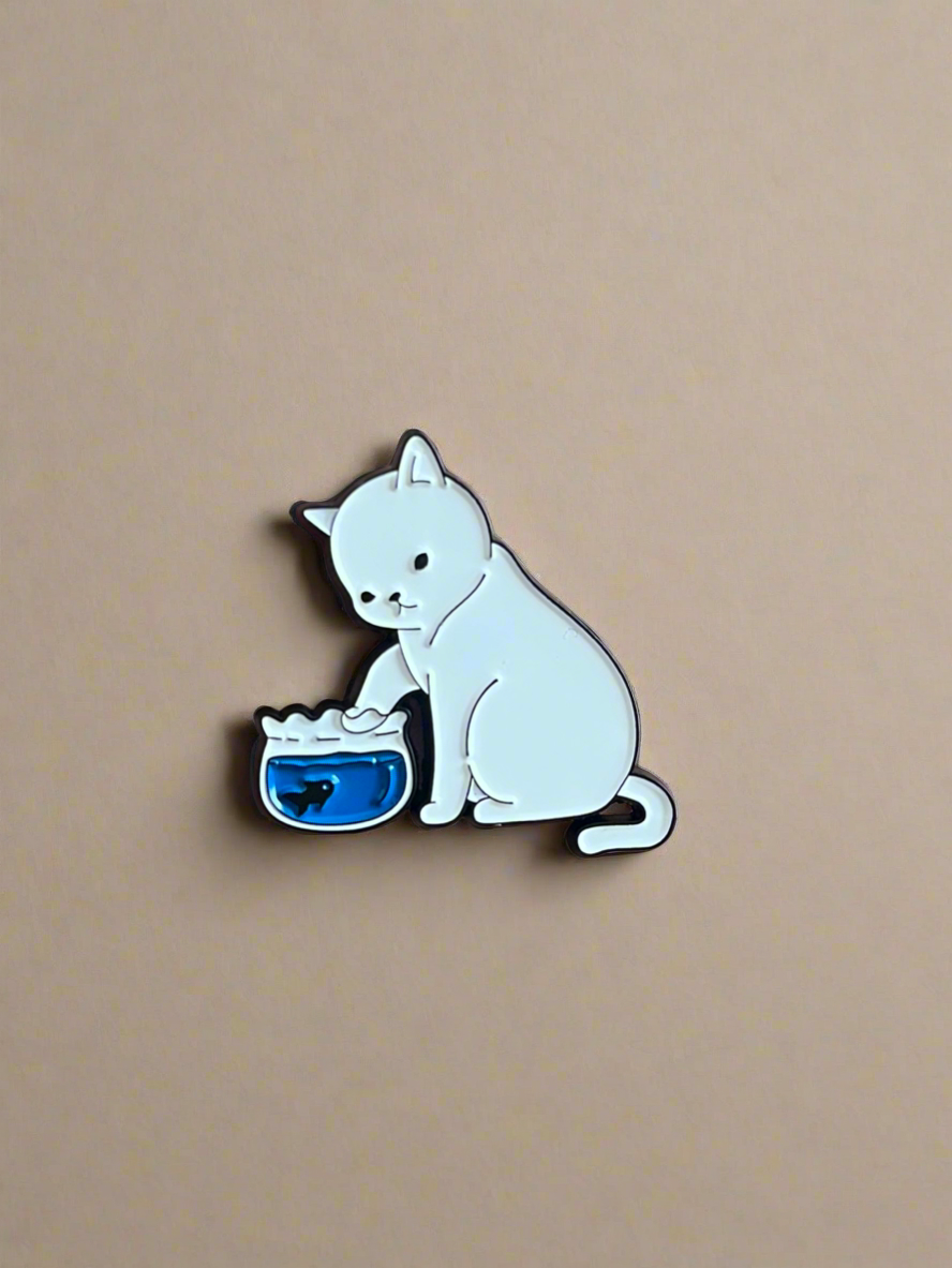 Gatito curioso