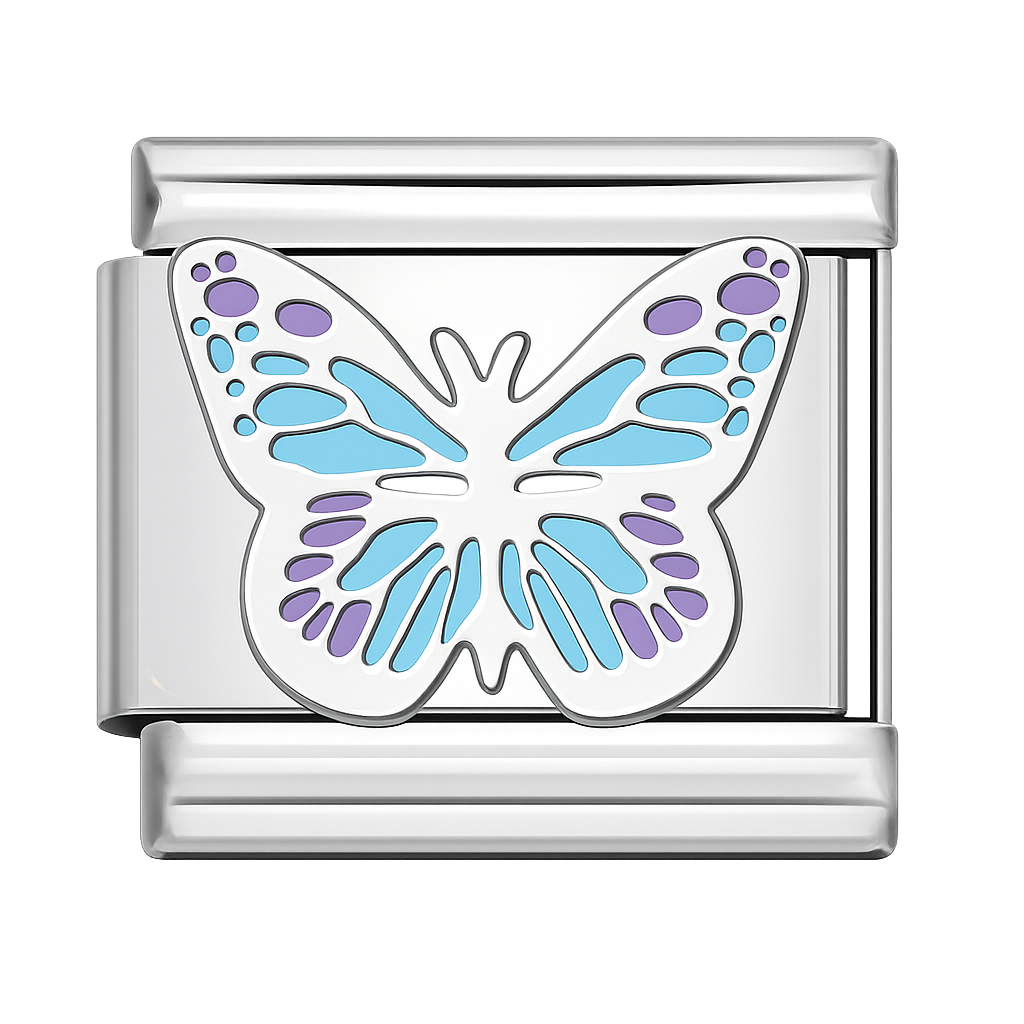 Charm mariposa celeste II