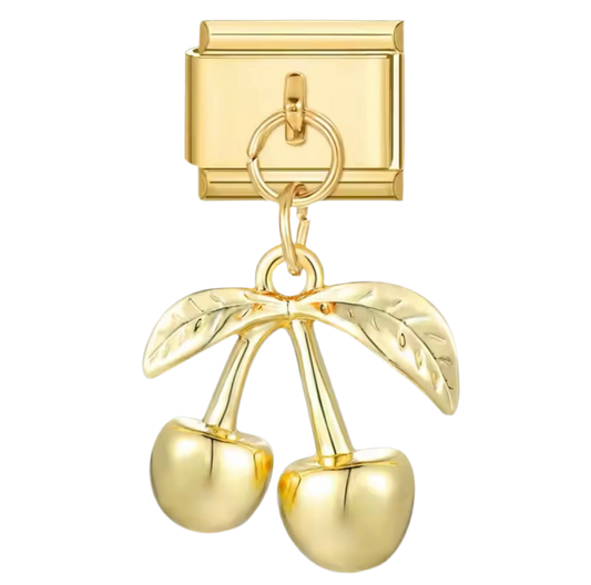 Charm colgante cerezas