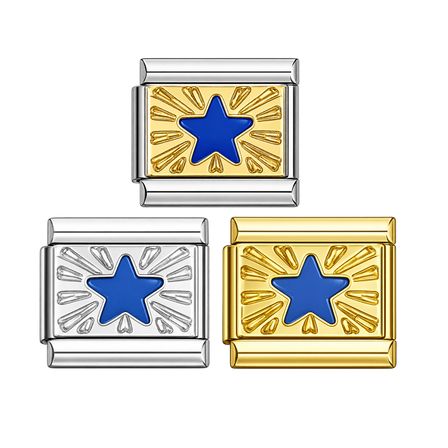 Charm estrella azul