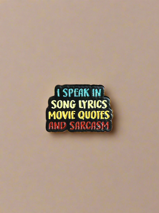 Lyrics, movies & sarcasm