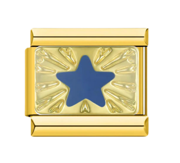 Charm Estrella azul