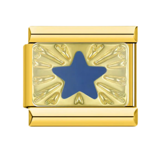 Charm Estrella azul