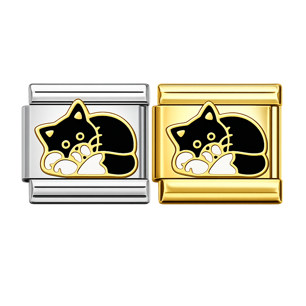 Charm gatito negro