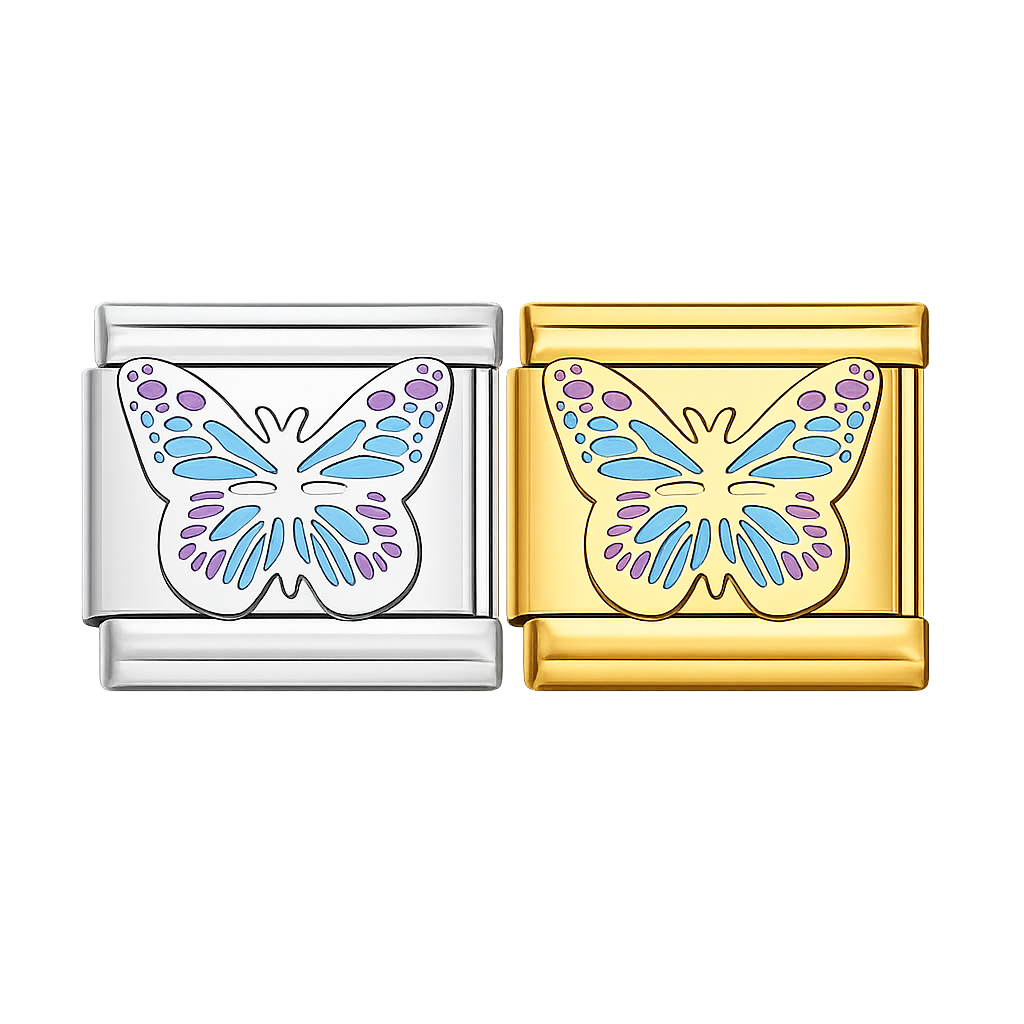 Charm mariposa celeste II