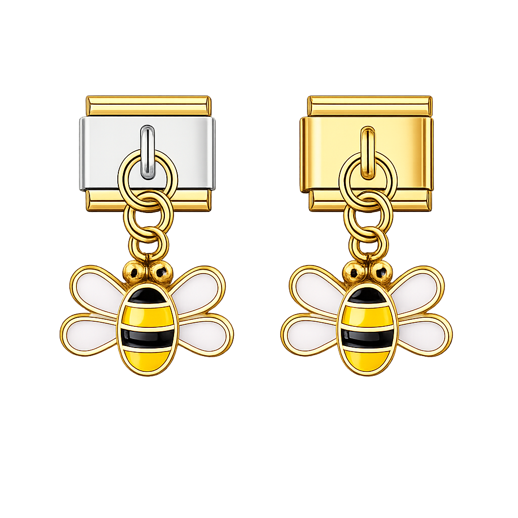 Charm colgante abeja