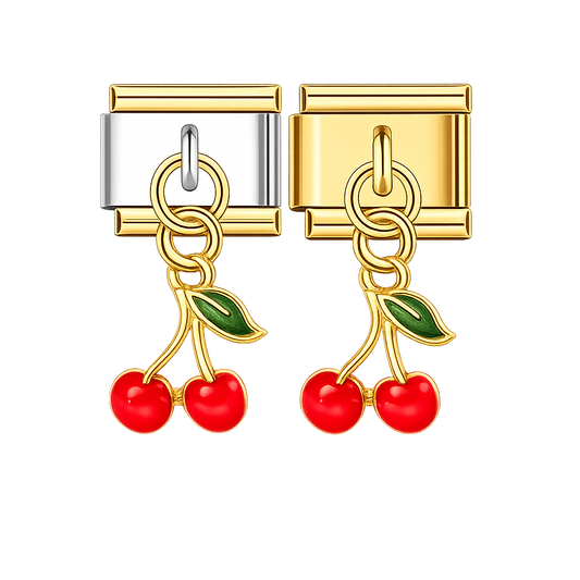 Charm colgante cerezas