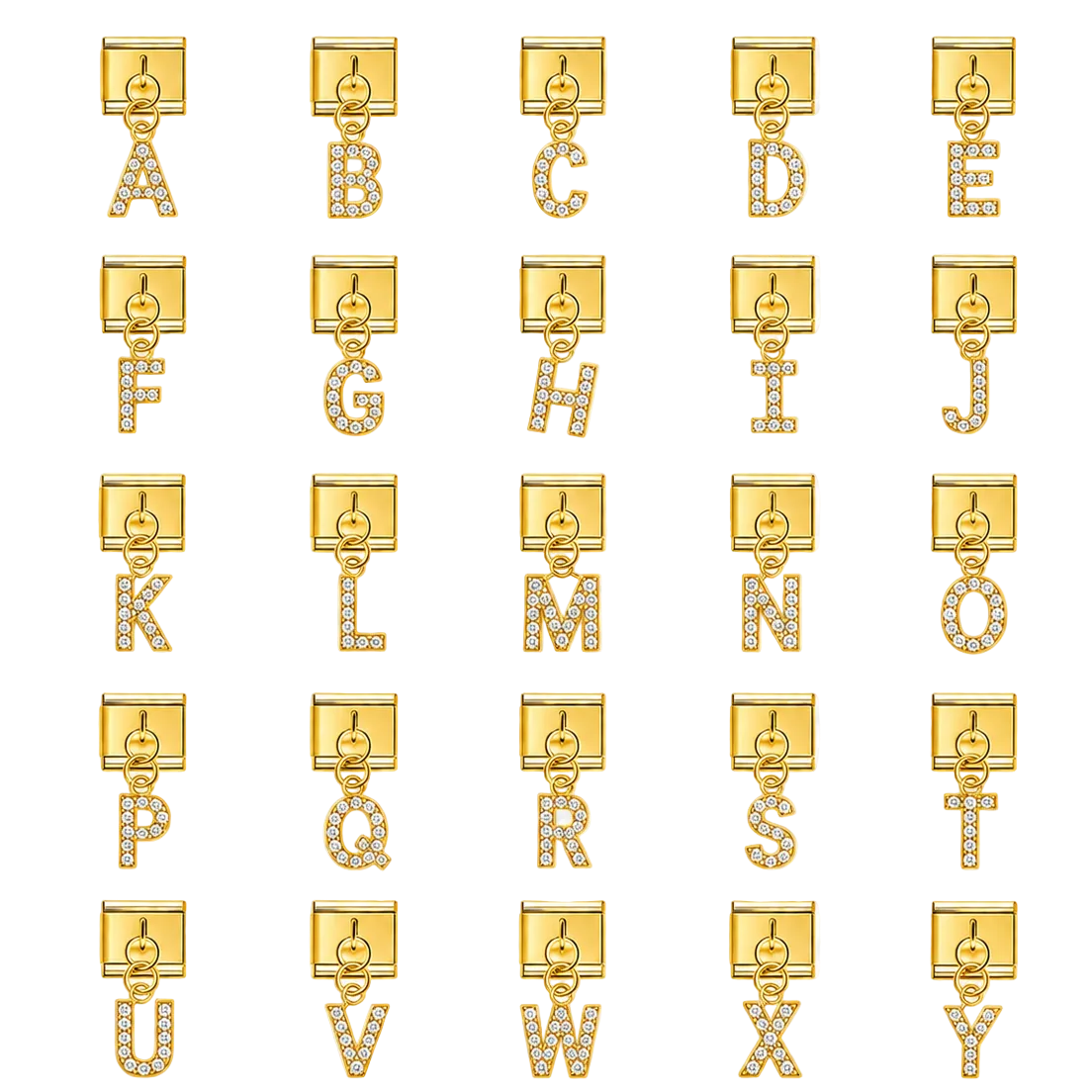 Charms colgantes letras