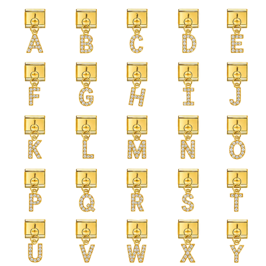 Charms colgantes letras