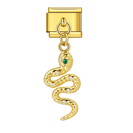 Charm colgante serpiente