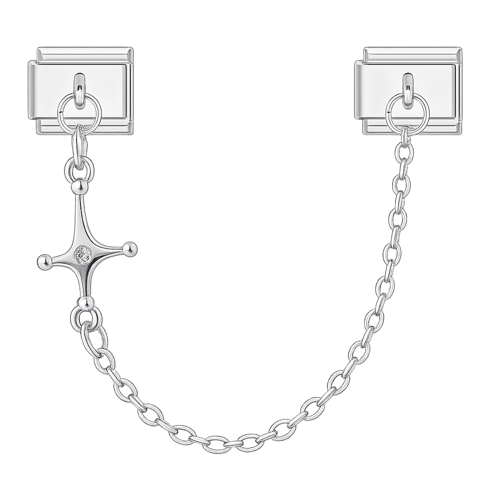 Charm cadena estrella