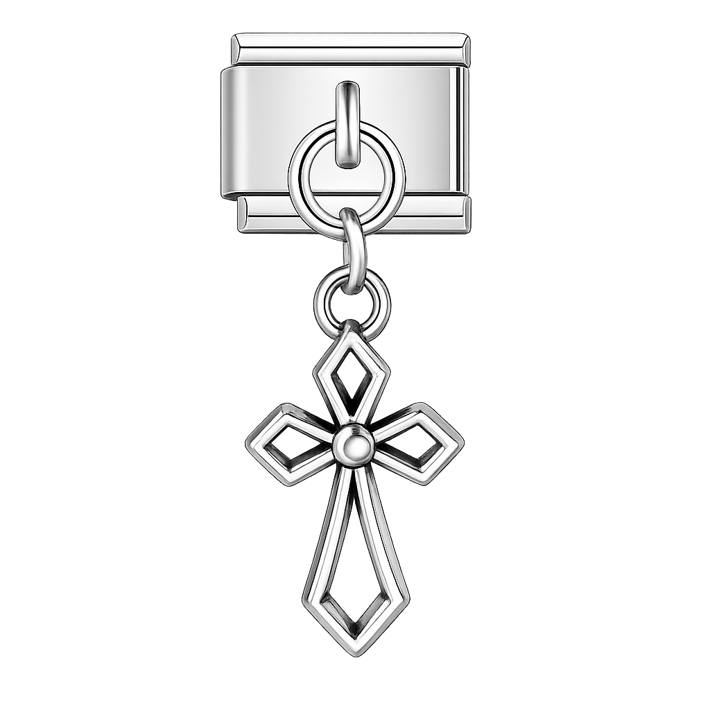 Charm colgante cruz