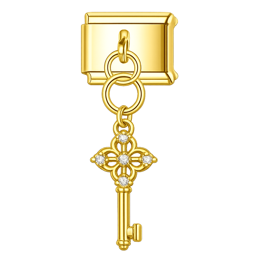 Charm colgante llave
