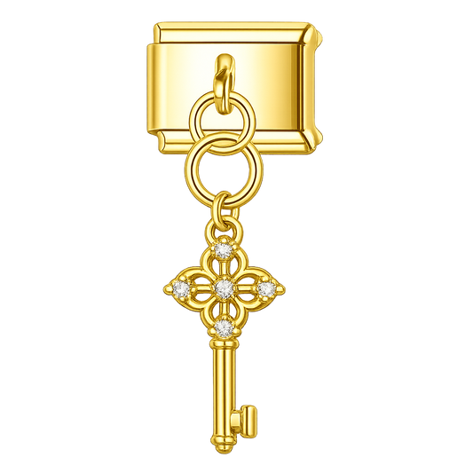 Charm colgante llave