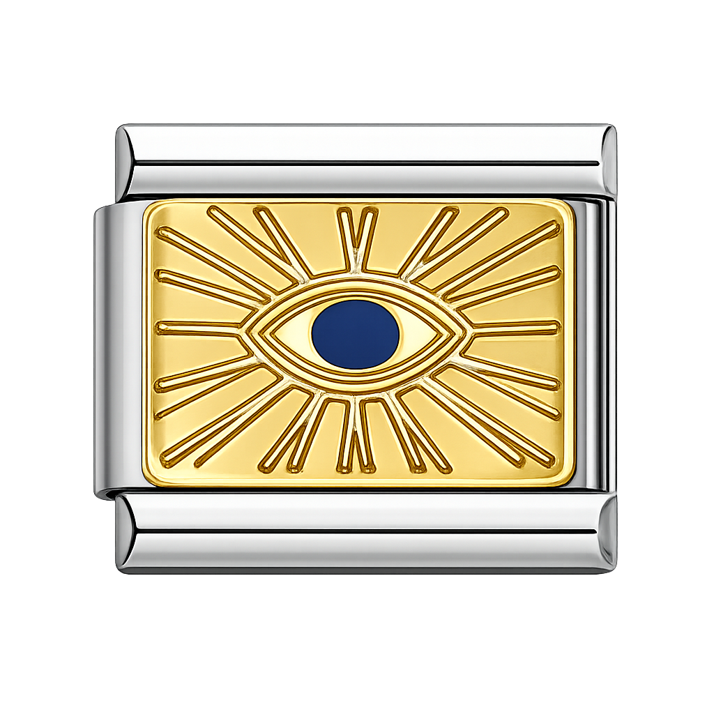 Charm ojo azul