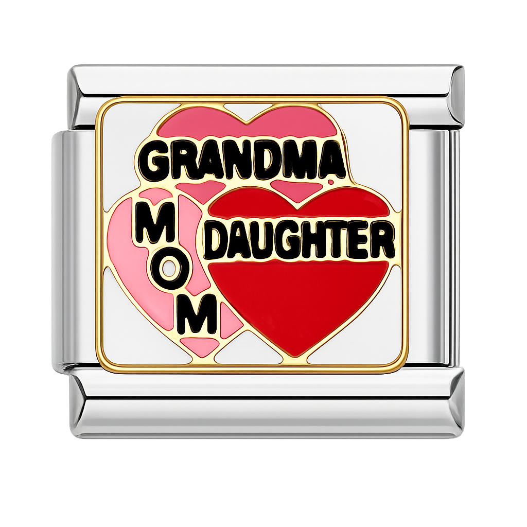 Charm hija - madre - abuela
