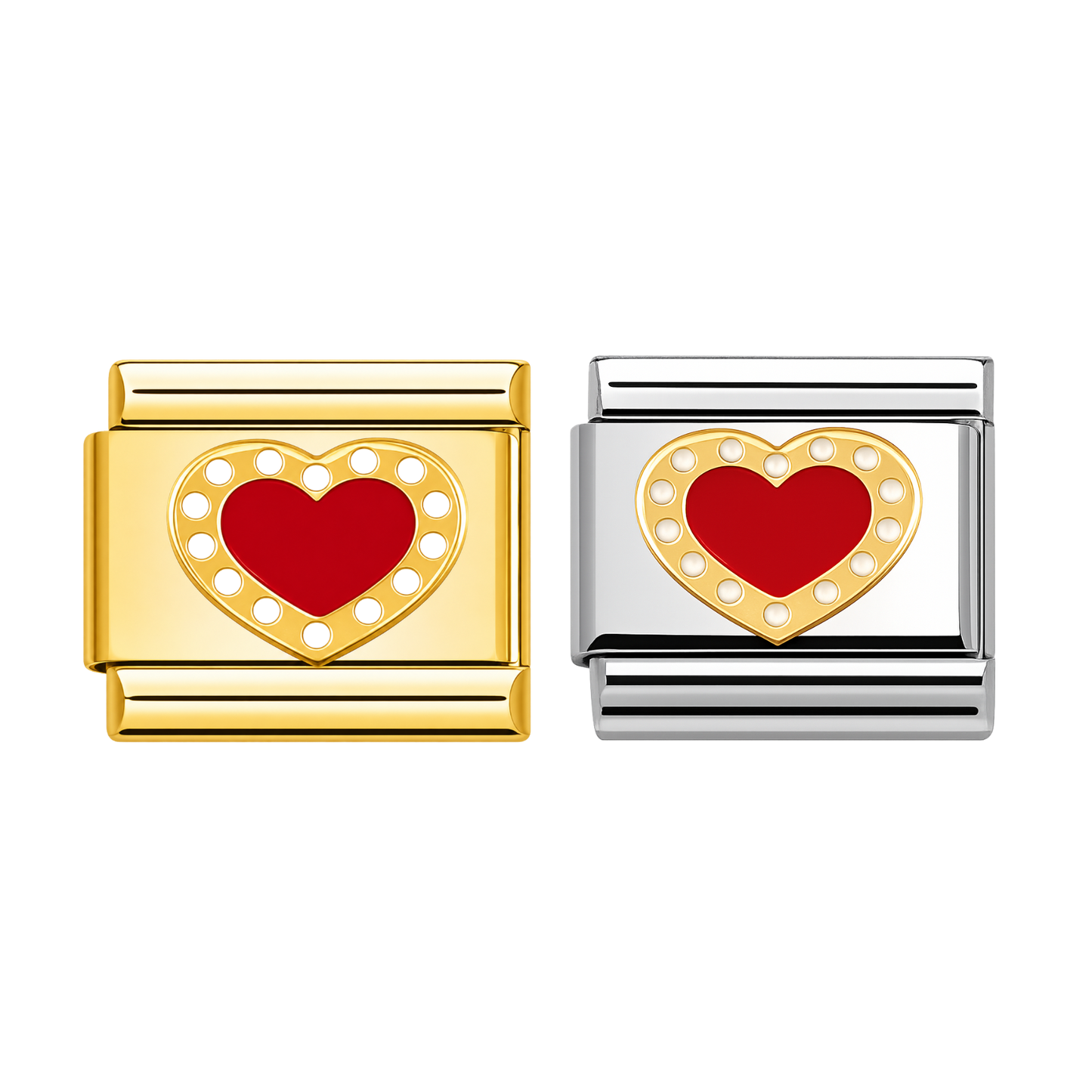 Charm corazon delineado