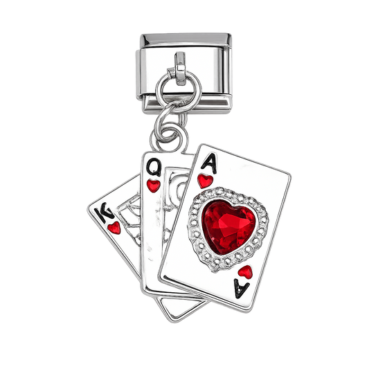 Charm colgante cartas