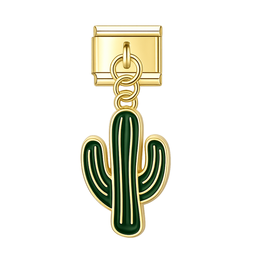 Charm colgante cactus