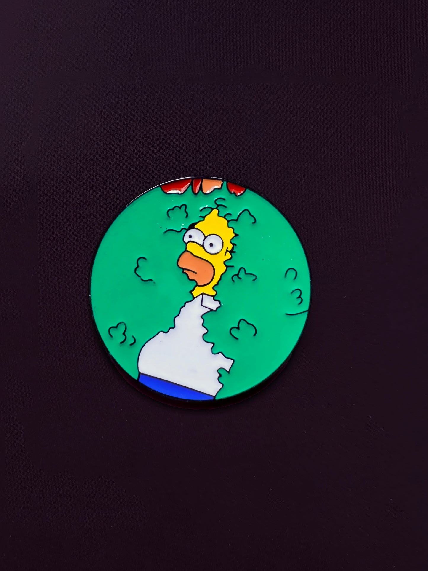 Homero Simpson en Arbusto