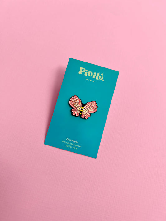 Mariposa de esqueleto