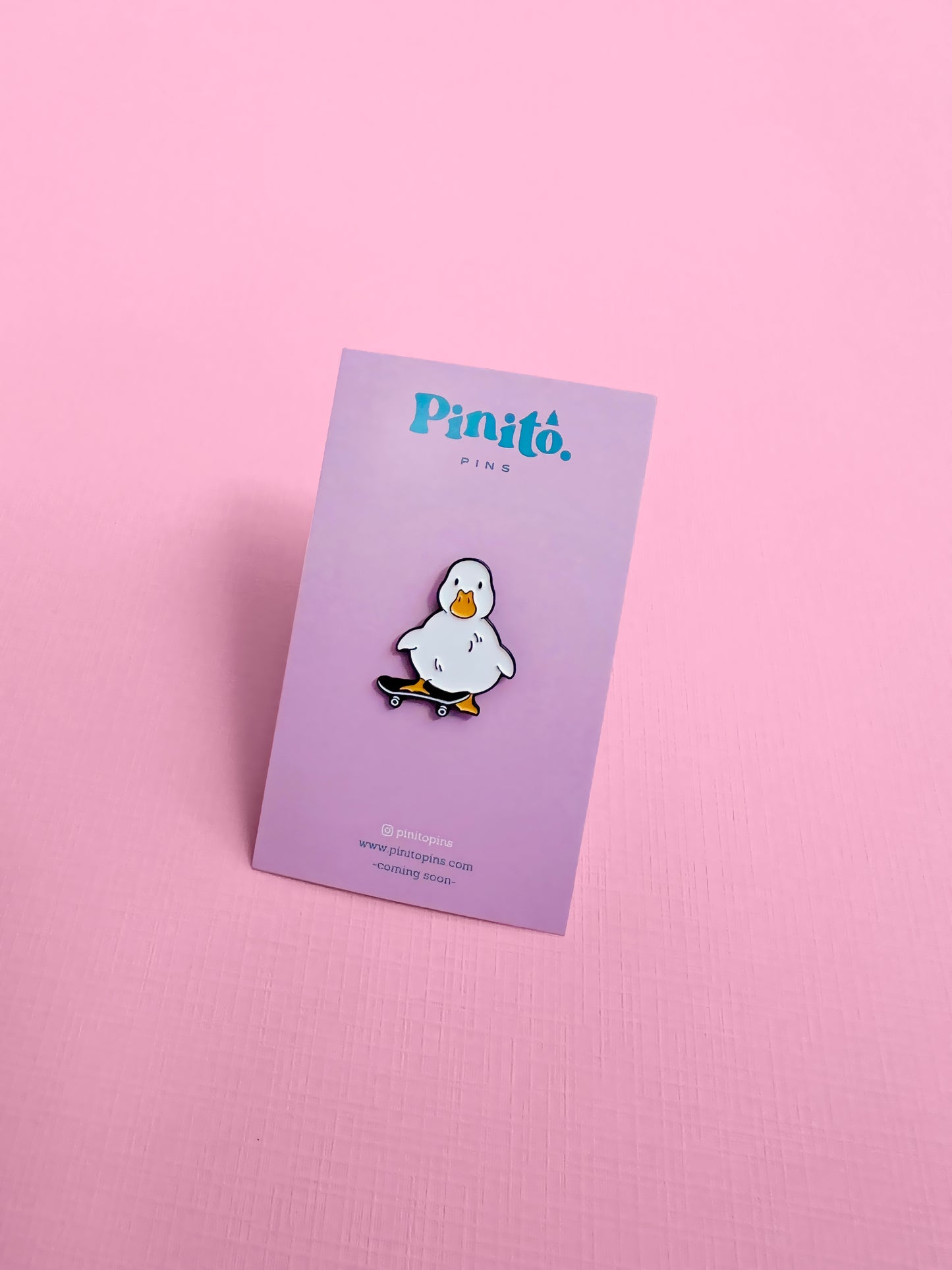 Patito en patineta