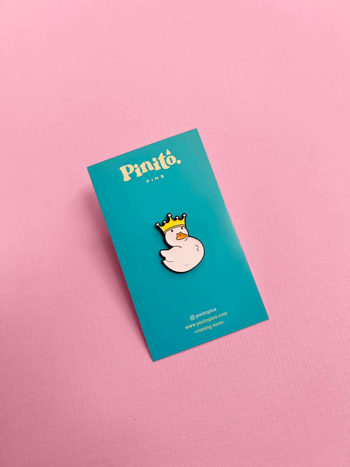 Patito con corona