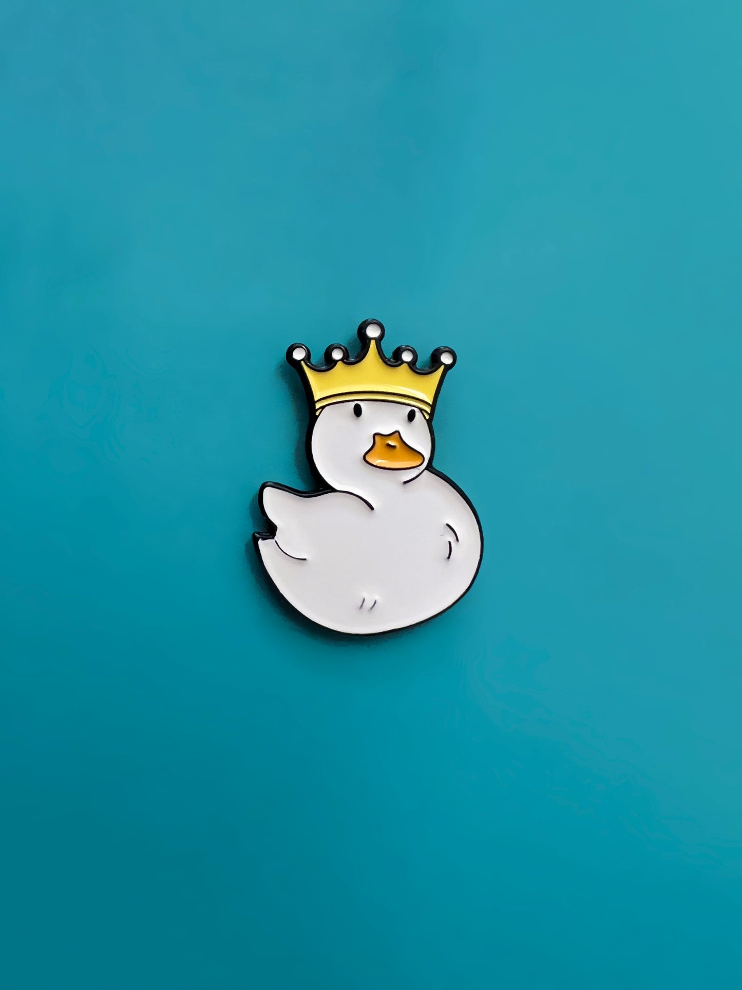 Patito con corona